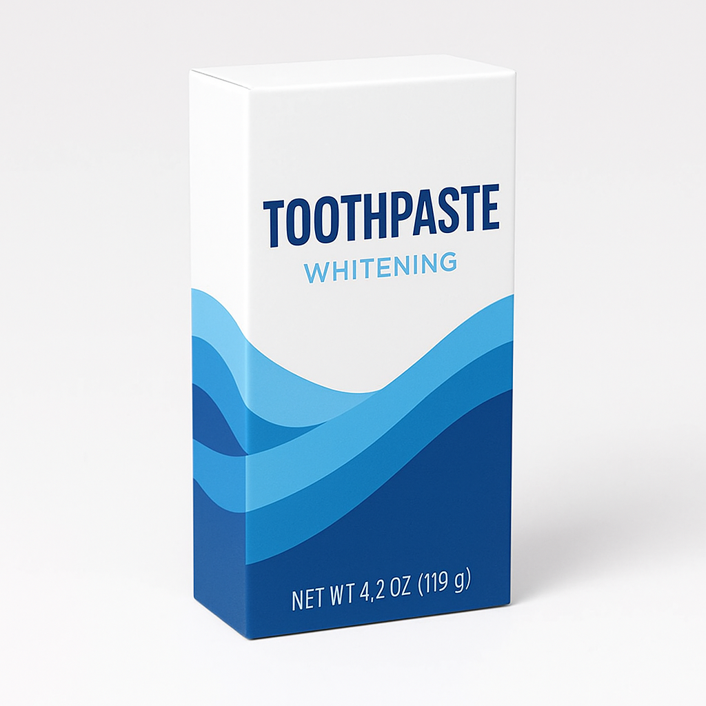 Cajas para pasta de dientes