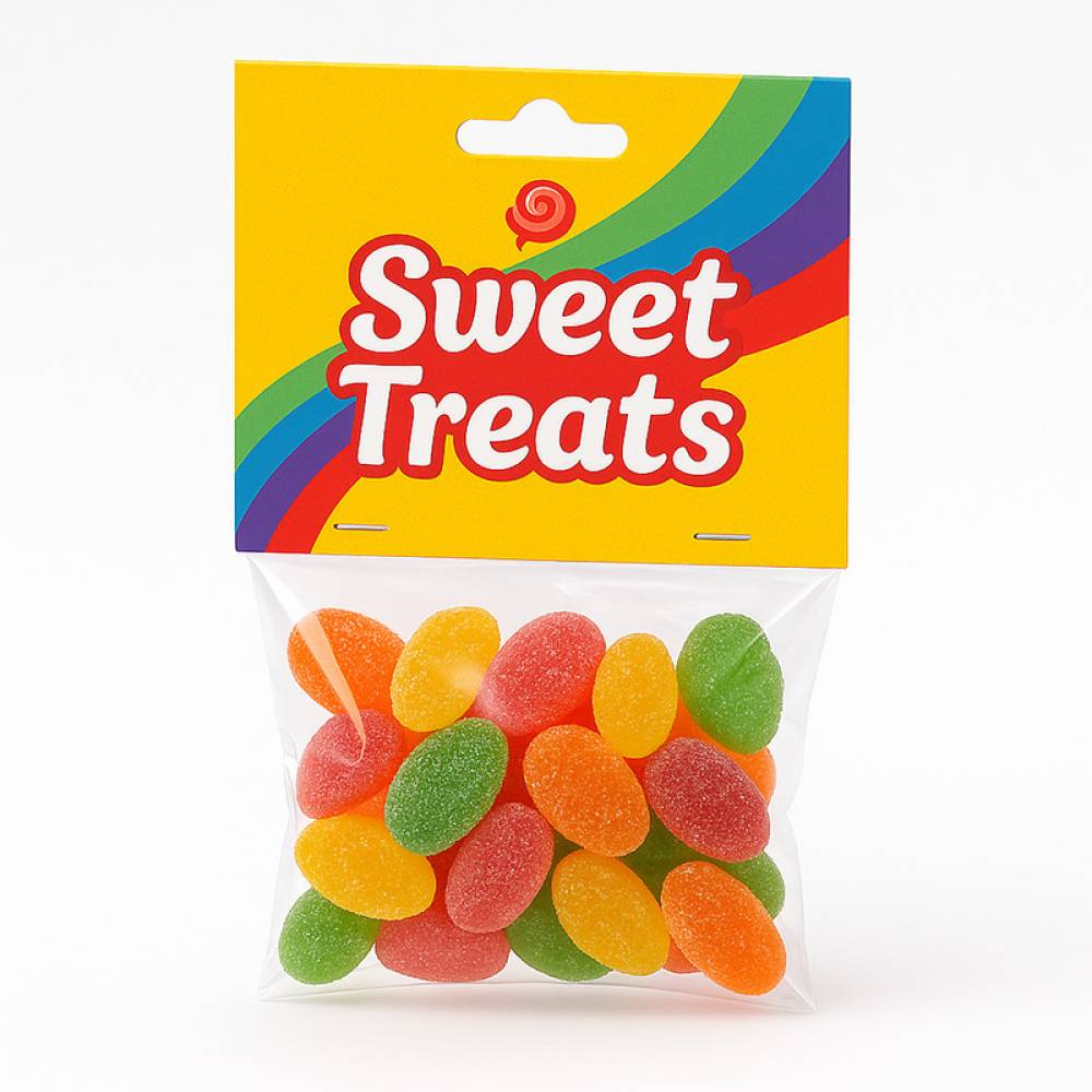 Head cards para productos dulces